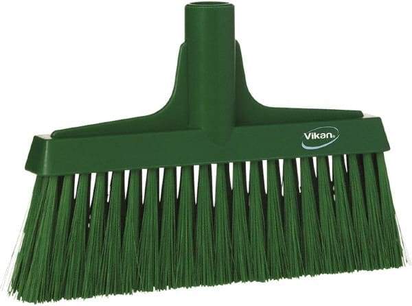 Vikan - 6-3/4" OAL Polyester Bristle Lobby Broom - 3" Bristle Length, 9-1/2" Wide - All Tool & Supply