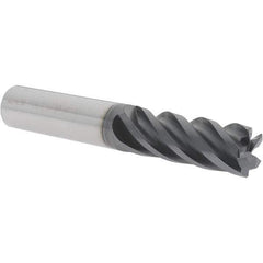 Iscar - 16mm, 5 Flute, Single End, Solid Carbide, Corner Chamfer End Mill - 100mm OAL, 38° Helix, Right Hand Flute, 40mm LOC, Right Hand Cut - All Tool & Supply