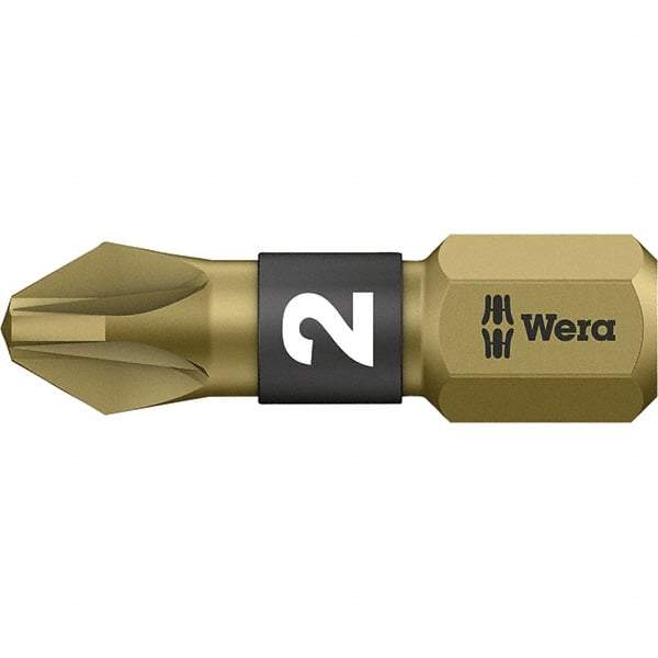 Wera - #1 Pozidriv Screwdriver Bit - 1" OAL - All Tool & Supply