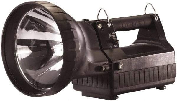 Streamlight - Xenon Bulb, 3,350 Lumens, Spotlight/Lantern Flashlight - Black Plastic Body, 1 12V Battery Included - All Tool & Supply