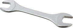 Facom - 12mm x 13mm Stubby Open End Wrench - 4-5/16" OAL, Double End, Satin Finish, 15° Head Angle - All Tool & Supply