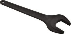 Facom - 75mm Standard Service Open End Wrench - 19-11/16" OAL, Single End, Black Finish, 15° Head Angle - All Tool & Supply