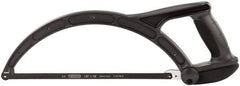 Stanley - 12" Hacksaw - 4" Throat Depth, High Impact Polypropylene Handle, Closed Grip Handle - All Tool & Supply