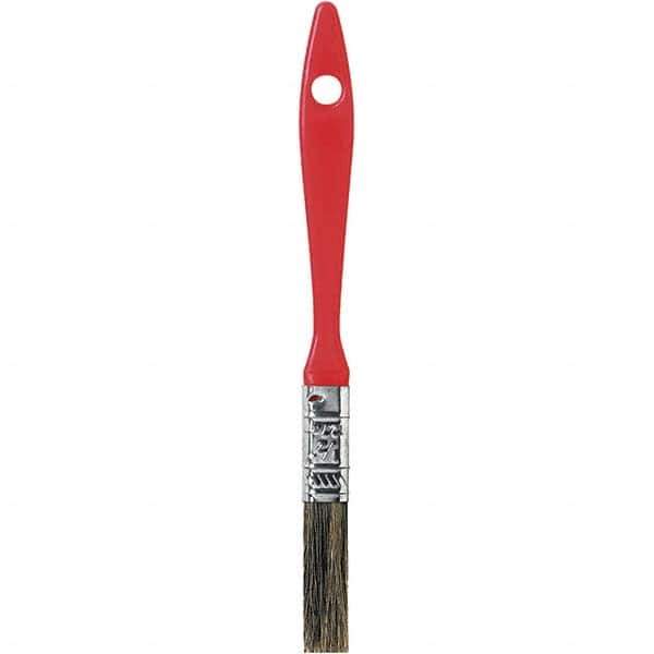 Rubberset - 1/2" Flat Hog Chip Brush - Wood Beavertail Handle - All Tool & Supply