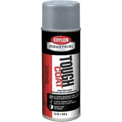 Sprayon - High Temp Aluminum (Color), Metallic, Acrylic Enamel Spray Paint - 15 to 20 Sq Ft per Can, 16 oz Container - All Tool & Supply