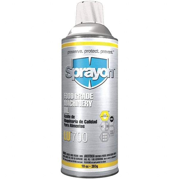 Sprayon - Multipurpose Lubricants & Penetrants - 16 OZ FOOD GR MACH OIL LUBRICANT & RUST PREVENT - All Tool & Supply