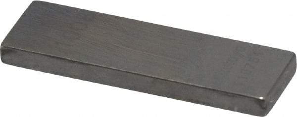 Mitutoyo - 0.1008" Rectangular Steel Gage Block - Accuracy Grade 0, Includes Certificate of Inspection - All Tool & Supply