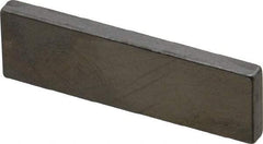 Mitutoyo - 0.1009" Rectangular Steel Gage Block - Accuracy Grade 0, Includes Certificate of Inspection - All Tool & Supply