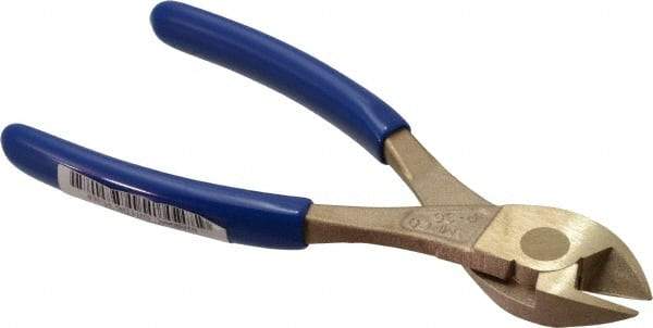 Ampco - 7" OAL, Diagonal Cutter - Aluminum Bronze Handle - All Tool & Supply