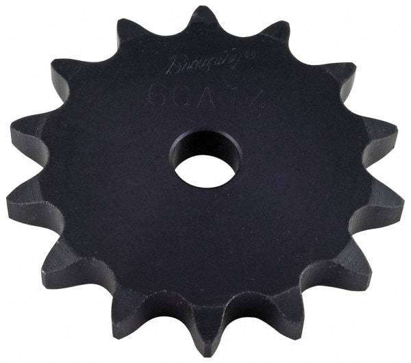 Browning - 45 Teeth, 5/8" Chain Pitch, Chain Size 50, "A" Plate Roller Chain Sprocket - 3/4" Bore Diam, 8.96" Pitch Diam, 9.31" Outside Diam - All Tool & Supply