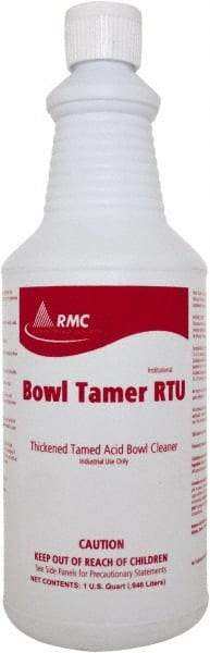 Rochester Midland Corporation - 1 qt Bottle Liquid Toilet Bowl Cleaner - Mint Scent, Toilet Bowl - All Tool & Supply