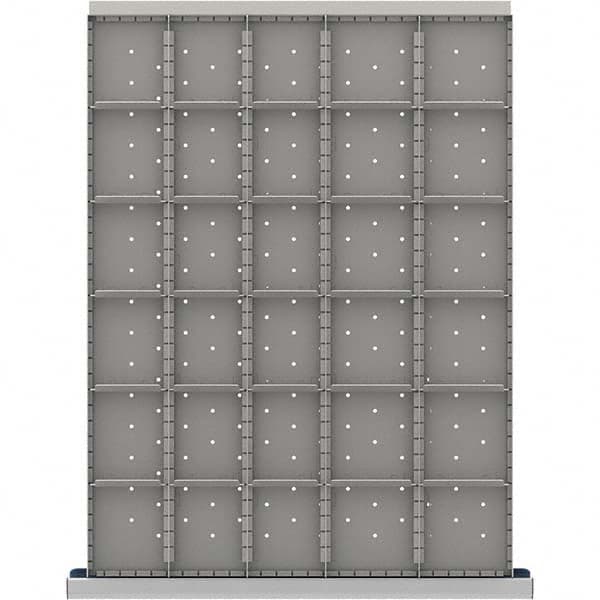 LISTA - 30-Compartment Drawer Divider Layout for 3.15" High Drawers - All Tool & Supply