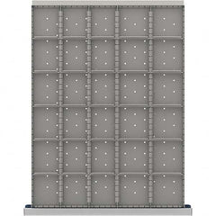 LISTA - 30-Compartment Drawer Divider Layout for 3.15" High Drawers - All Tool & Supply