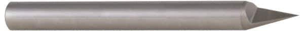 Accupro - 1/2 Inch Diameter, 4 Inch Overall Length, 5/8 Inch Split Length, Solid Carbide, Conical Point Split End Carbide Blank - Single End, 90° Point - All Tool & Supply