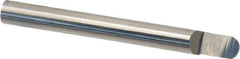 Accupro - 1/4 Inch Diameter, 2-1/2 Inch Overall Length, 3/8 Inch Split Length, Solid Carbide, Full Radius Split End Carbide Blank - Single End - All Tool & Supply