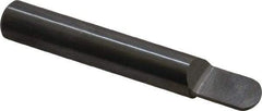 Accupro - 3/8 Inch Diameter, 2-1/2 Inch Overall Length, 1/2 Inch Split Length, Solid Carbide, Full Radius Split End Carbide Blank - Single End - All Tool & Supply