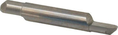 Accupro - 3/8 Inch Diameter, 2-1/2 Inch Overall Length, 1/2 Inch Split Length, Solid Carbide, Full Radius Split End Carbide Blank - Double End - All Tool & Supply