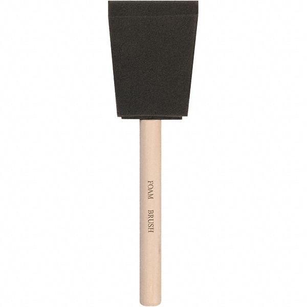 Krylon - 3/8" Flat Foam Foam Paint Brush - 2" Bristle Length, 4" Wood Pole-Mount Handle - All Tool & Supply