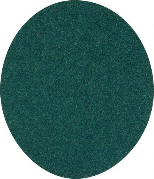 3M - 5" Diam, 40 Grit Aluminum Oxide Adhesive PSA Disc - Coarse Grade, Green, E Weighted Backing, Flexible, Use with Random Orbital Sanders - All Tool & Supply