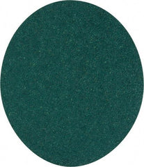 3M - 5" Diam, 40 Grit Aluminum Oxide Adhesive PSA Disc - Coarse Grade, Green, E Weighted Backing, Flexible, Use with Random Orbital Sanders - All Tool & Supply