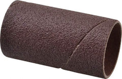 3M - 80 Grit Aluminum Oxide Coated Spiral Band - 1" Diam x 2" Wide, Medium Grade - All Tool & Supply