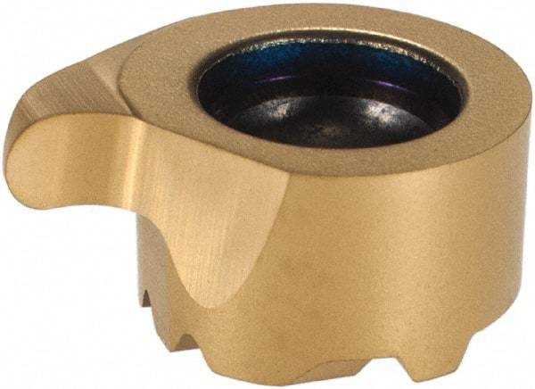 Seco - LCEX110502 R47 Grade CP500 Carbide Turning Insert - TiAlN/TiN Finish, 90° Irregular, 0.008" Corner Radius - All Tool & Supply