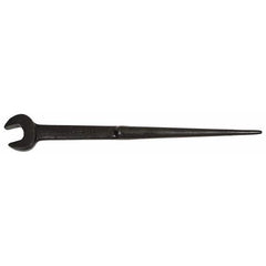 Martin Tools - Open End Wrenches Wrench Type: Spud Handle Finish/Coating: Black - All Tool & Supply