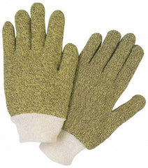 MCR Safety - Size M (8) Cotton/Polyester General Protection Work Gloves - For General Purpose, Uncoated, Knit Wrist Cuff, Full Fingered, Natural, Paired - All Tool & Supply