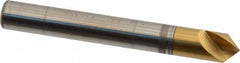 Melin Tool - 1/4" Head Diam, 1/4" Shank Diam, 1 Flute 90° Cobalt Countersink - All Tool & Supply