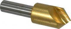 Melin Tool - 5/8" Head Diam, 3/8" Shank Diam, 1 Flute 90° Cobalt Countersink - All Tool & Supply