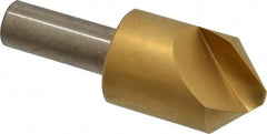 Melin Tool - 1" Head Diam, 1/2" Shank Diam, 1 Flute 90° Cobalt Countersink - All Tool & Supply