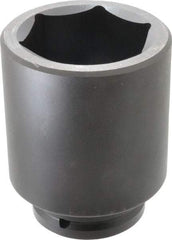 Proto - 1-1/2" Drive 3-1/2" Deep Impact Socket - 6 Points, 6-1/2" OAL - All Tool & Supply