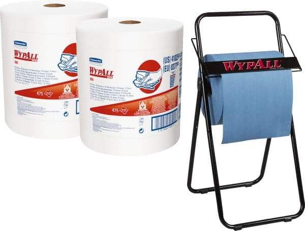 WypAll - Black Wipe Dispenser - For Use with Jumbo Roll Wipes - All Tool & Supply