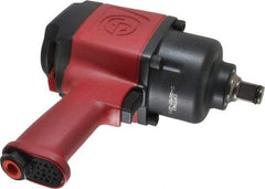 Chicago Pneumatic - 3/4" Drive, 6,300 RPM, 1,200 Ft/Lb Torque Impact Wrench - Pistol Grip Handle, 850 IPM, 7.5 CFM, 90 psi, 3/8" NPTF Inlet - All Tool & Supply