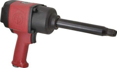 Chicago Pneumatic - 3/4" Drive, 6,300 RPM, 1,200 Ft/Lb Torque Impact Wrench - Pistol Grip Handle, 850 IPM, 7.5 CFM, 90 psi, 3/8" NPTF Inlet - All Tool & Supply