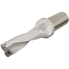 Iscar - 66mm Max Drill Depth, 3xD, 22mm Diam, Indexable Insert Drill - 25mm Shank Diam, Whistle Notch Shank - All Tool & Supply