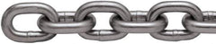 Peerless Chain - 5/8" Welded Proof Coil Chain - 6,900 Lb Capacity, Grade 30, Cut to Length, Low Carbon Steel, Standard Finish - All Tool & Supply