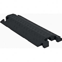 Checkers - On Floor Cable Covers Cover Material: Polyurethane Number of Channels: 1 - All Tool & Supply