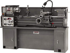 Jet - 13" Swing, 40" Between Centers, 230 Volt, Single Phase Bench Lathe - 5MT Taper, 2 hp, 60 to 1,240 RPM, 1-3/8" Bore Diam, 32" Deep x 45" High x 71" Long - All Tool & Supply