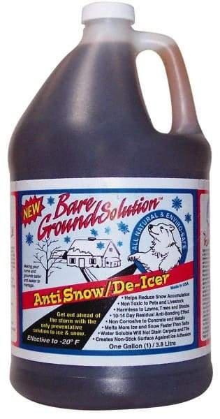 Bare Ground Solutions - 1 Gal Jug Magnesium Chloride Liquid - Effective to -25°F - All Tool & Supply