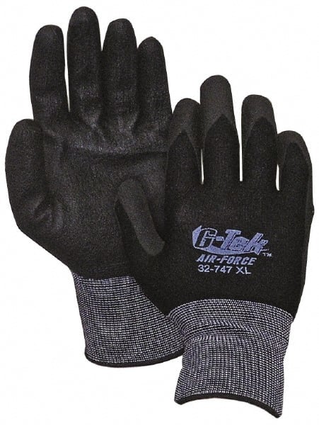 PIP - Size XL (10) PVC Coated Nylon General Protection Work Gloves - All Tool & Supply