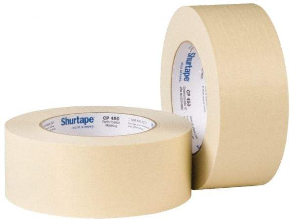 Intertape - 2" Wide x 60 Yd Long Tan Paper Masking Tape - Series PG5, 6.3 mil Thick, 25 In/Lb Tensile Strength - All Tool & Supply