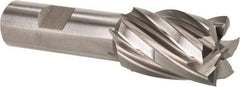 Hertel - 1-1/16", 1-1/2" LOC, 3/4" Shank Diam, 3-7/8" OAL, 6 Flute, Cobalt Square End Mill - Single End, Uncoated, Spiral Flute, 30° Helix, Centercutting, Right Hand Cut, Right Hand Flute - All Tool & Supply