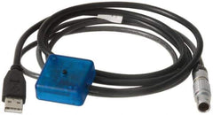 ASD/QMS - Remote Data Collection Interface - 6 Ft. Overall Length, For Use with Mahr Maxum III Indicator (10 Pin), Starrett 733 Series Micrometers & 2600 Series Indicators - All Tool & Supply