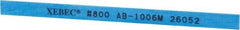 Value Collection - Rectangular, Ceramic Fiber Finishing Stick - 4" Long x 15/64" Wide x 1/32" Thick, 800 Grit, Super Fine Grade - All Tool & Supply