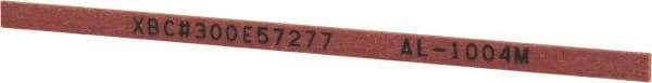 Value Collection - Rectangular, Ceramic Fiber Finishing Stick - 4" Long x 5/32" Wide x 1/32" Thick, 300 Grit, Extra Fine Grade - All Tool & Supply