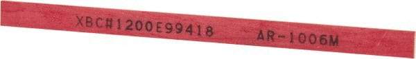 Value Collection - Rectangular, Ceramic Fiber Finishing Stick - 4" Long x 15/64" Width, 1,200 Grit, Ultra Fine Grade - All Tool & Supply