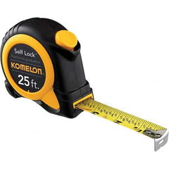 Komelon - 25' x 1" Yellow Blade Tape Measure - All Tool & Supply