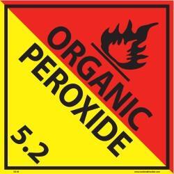 NMC - 10-3/4" Wide x 10-3/4" High, Rigid Plastic Placard - Red & Black on Yellow, UV Resistant, Chemical Resistant, Graffiti Proof - All Tool & Supply