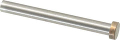 Dayton Lamina - 3/8" Head Diam, 1/4" Shank Diam, Basic Head, A2 Grade Tool Steel, Solid Mold Die Blank & Punch - 1/8" Head Height, 2-1/2" OAL, Blank Punch, Regular (KPB) Series - All Tool & Supply